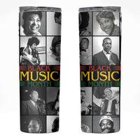 African-American Black Music Month Skinny Tumbler Legends Tribute