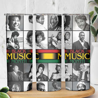 African-American Black Music Month Skinny Tumbler Legends Tribute