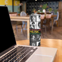 African-American Black Music Month Skinny Tumbler Legends Tribute