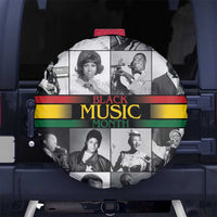 African-American Black Music Month Spare Tire Cover Legends Tribute