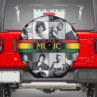 African-American Black Music Month Spare Tire Cover Legends Tribute