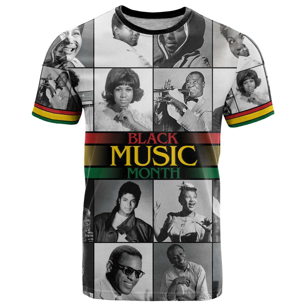 African-American Black Music Month T Shirt Legends Tribute