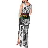 African-American Black Music Month Tank Maxi Dress Legends Tribute