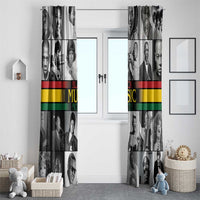 African-American Black Music Month Window Curtain Legends Tribute
