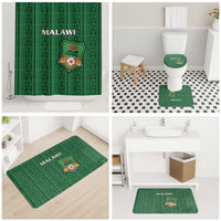 Malawi Football Bathroom Set Come On Flames - Green - Wonder Print Shop