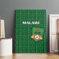 Malawi Football Canvas Wall Art Come On Flames - Green - Wonder Print Shop