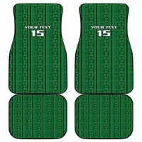 Malawi Football Car Mats Come On Flames - Green - Wonder Print Shop