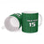 Custom Malawi Football Ceramic Mug Come On Flames - Green - Wonder Print Shop