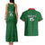 Custom Malawi Football Couples Matching Tank Maxi Dress and Hawaiian Shirt Come On Flames - Green - Wonder Print Shop