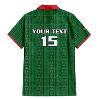 Custom Malawi Football Family Matching Mermaid Dress and Hawaiian Shirt Come On Flames - Green - Wonder Print Shop