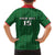 Custom Malawi Football Family Matching Off Shoulder Maxi Dress and Hawaiian Shirt Come On Flames - Green - Wonder Print Shop