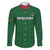 Custom Malawi Football Family Matching Puletasi and Hawaiian Shirt Come On Flames - Green - Wonder Print Shop