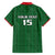 Custom Malawi Football Hawaiian Shirt Come On Flames - Green - Wonder Print Shop