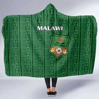Malawi Football Hooded Blanket Come On Flames - Green - Wonder Print Shop
