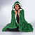 Malawi Football Hooded Blanket Come On Flames - Green - Wonder Print Shop