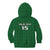 Custom Malawi Football Kid Hoodie Come On Flames - Green - Wonder Print Shop