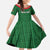 Custom Malawi Football Kid Short Sleeve Dress Come On Flames - Green - Wonder Print Shop