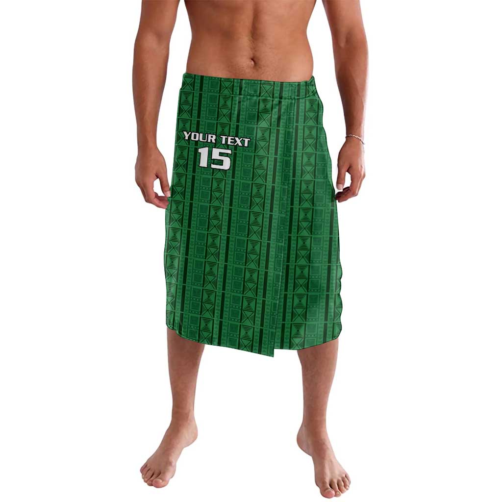 Custom Malawi Football Lavalava Come On Flames - Green - Wonder Print Shop