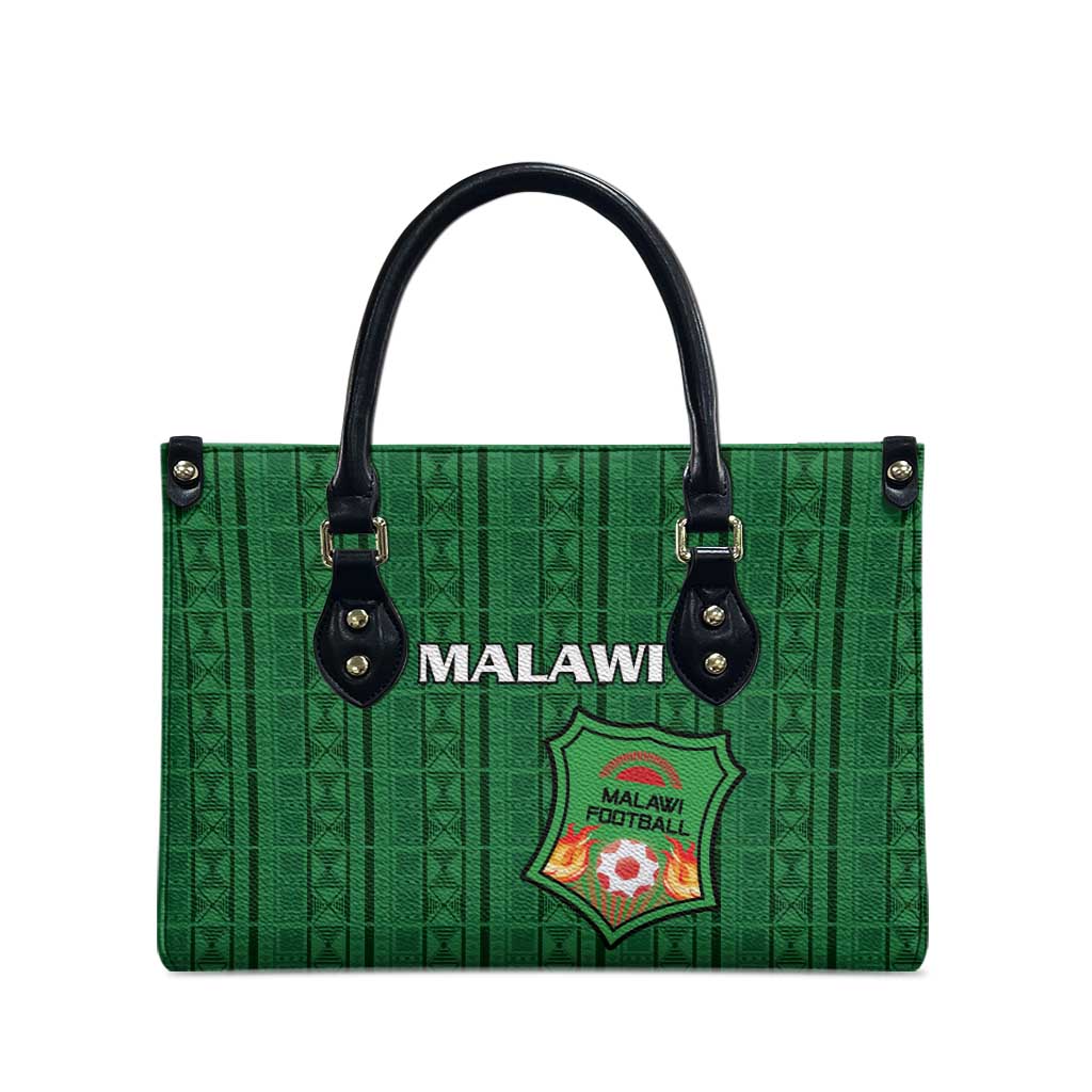 Malawi Football Leather Bag Come On Flames - Green - Wonder Print Shop
