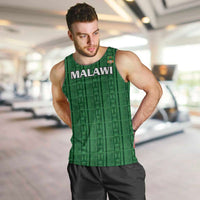 Custom Malawi Football Men Tank Top Come On Flames - Green - Wonder Print Shop