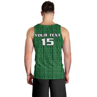 Custom Malawi Football Men Tank Top Come On Flames - Green - Wonder Print Shop