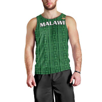 Custom Malawi Football Men Tank Top Come On Flames - Green - Wonder Print Shop