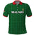 Custom Malawi Football Polo Shirt Come On Flames - Green - Wonder Print Shop