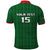 Custom Malawi Football Polo Shirt Come On Flames - Green - Wonder Print Shop