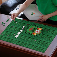 Malawi Football Puzzle Come On Flames - Green - Wonder Print Shop