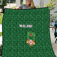 Malawi Football Quilt Come On Flames - Green - Wonder Print Shop