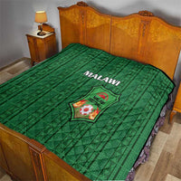 Malawi Football Quilt Come On Flames - Green - Wonder Print Shop