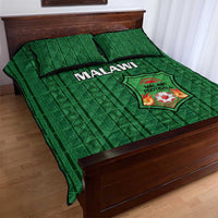 Malawi Football Quilt Bed Set Come On Flames - Green - Wonder Print Shop