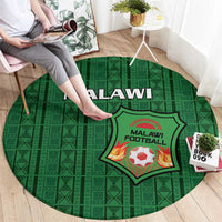 Malawi Football Round Carpet Come On Flames - Green - Wonder Print Shop