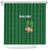 Malawi Football Shower Curtain Come On Flames - Green - Wonder Print Shop