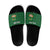Malawi Football Slide Sandals Come On Flames - Green - Wonder Print Shop