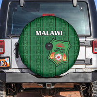 Malawi Football Spare Tire Cover Come On Flames - Green - Wonder Print Shop