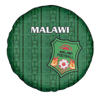 Malawi Football Spare Tire Cover Come On Flames - Green - Wonder Print Shop