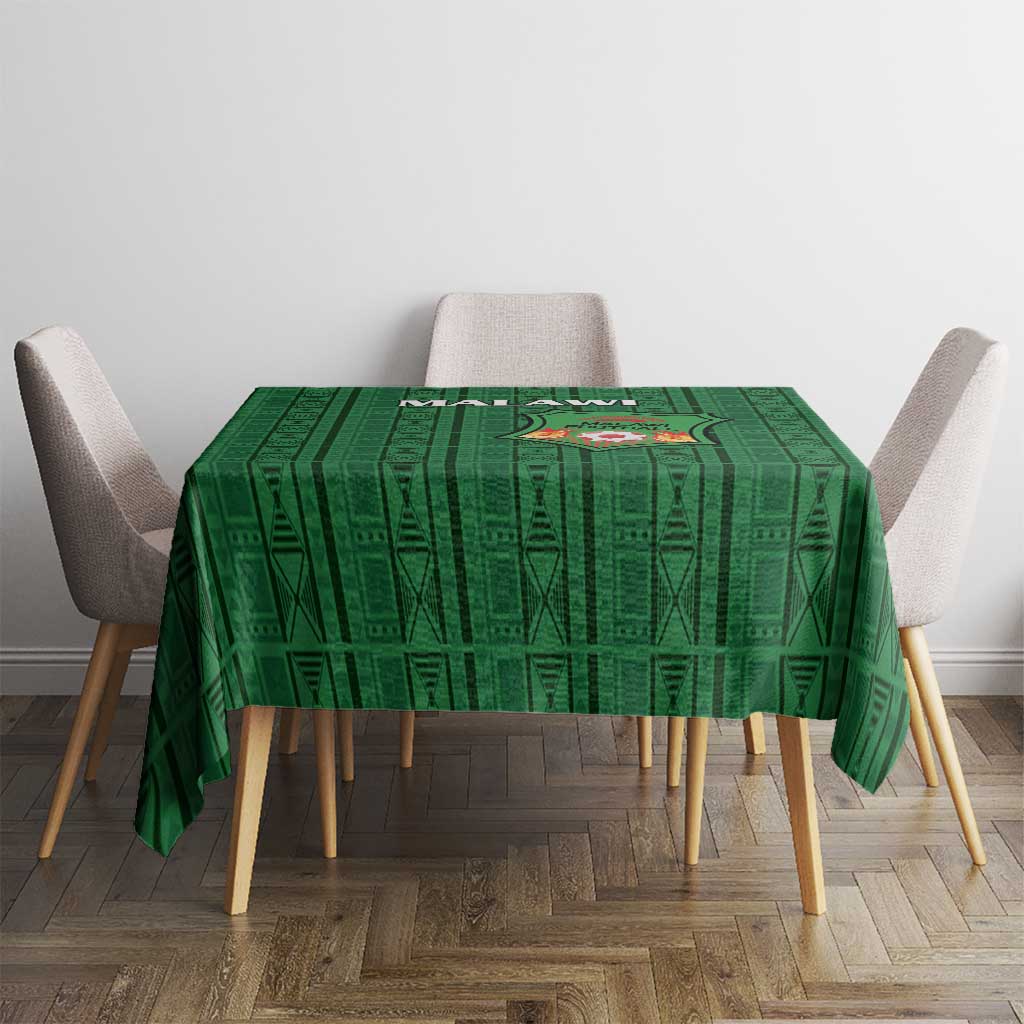 Malawi Football Tablecloth Come On Flames - Green - Wonder Print Shop