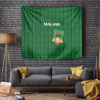 Malawi Football Tapestry Come On Flames - Green - Wonder Print Shop