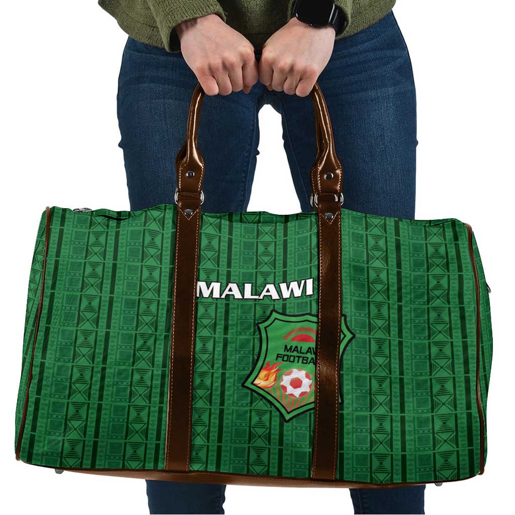 Malawi Football Travel Bag Come On Flames - Green - Wonder Print Shop