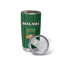 Custom Malawi Football Tumbler Cup Come On Flames - Green - Wonder Print Shop