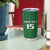 Custom Malawi Football Tumbler Cup Come On Flames - Green - Wonder Print Shop
