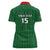 Custom Malawi Football Women Polo Shirt Come On Flames - Green - Wonder Print Shop