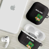 Malawi Football AirPods Case Come On Flames - Black - Wonder Print Shop