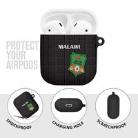 Malawi Football AirPods Case Come On Flames - Black - Wonder Print Shop