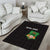 Malawi Football Area Rug Come On Flames - Black - Wonder Print Shop