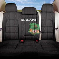 Malawi Football Back Car Seat Cover Come On Flames - Black - Wonder Print Shop