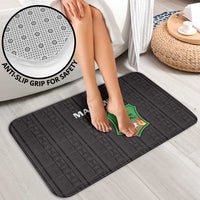 Malawi Football Bathroom Set Come On Flames - Black - Wonder Print Shop