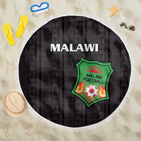 Malawi Football Beach Blanket Come On Flames - Black - Wonder Print Shop