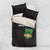 Malawi Football Bedding Set Come On Flames - Black - Wonder Print Shop